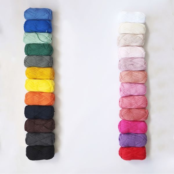 Нитки для ковровой вышивки Cotton Eight &mdash; 1020 (белый) cotton-eight-1020 фото