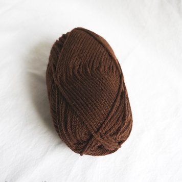 Пряжа для ковровой вышивки DMC Knitty 6 &mdash; 947 (коричневый) knitty-6-947 фото