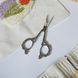 Ножиці сріблясті Вінтаж vintage-scissors фото 2