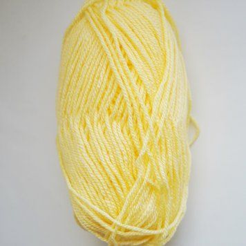 Пряжа для ковровой вышивки DMC Knitty 4 &mdash; 957 (желтый) knitty-4-957 фото