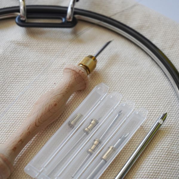 Набор для ковровой вышивки punchneedle-kit-1 фото