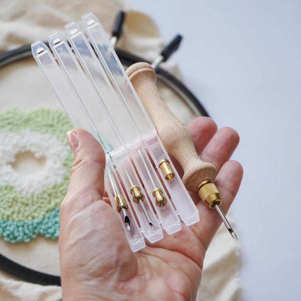 Набор для ковровой вышивки punchneedle-kit-1 фото